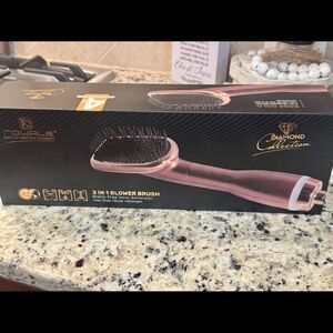 Royale Diamond Collection 3-in-1 Rose Gold Hair Blow Brush
